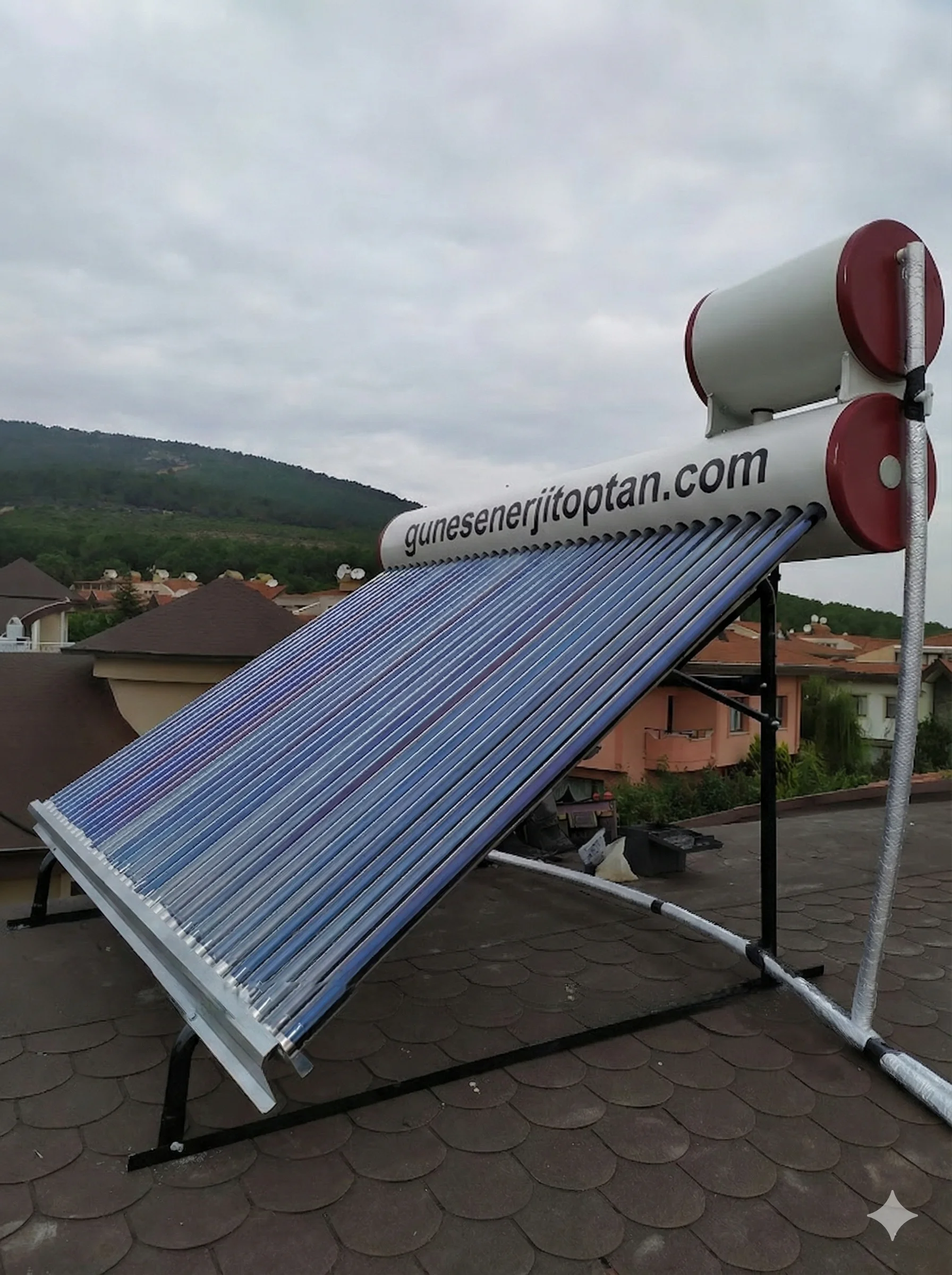 Evler için Güneş Enerjisi Sıcak Su Sistemi